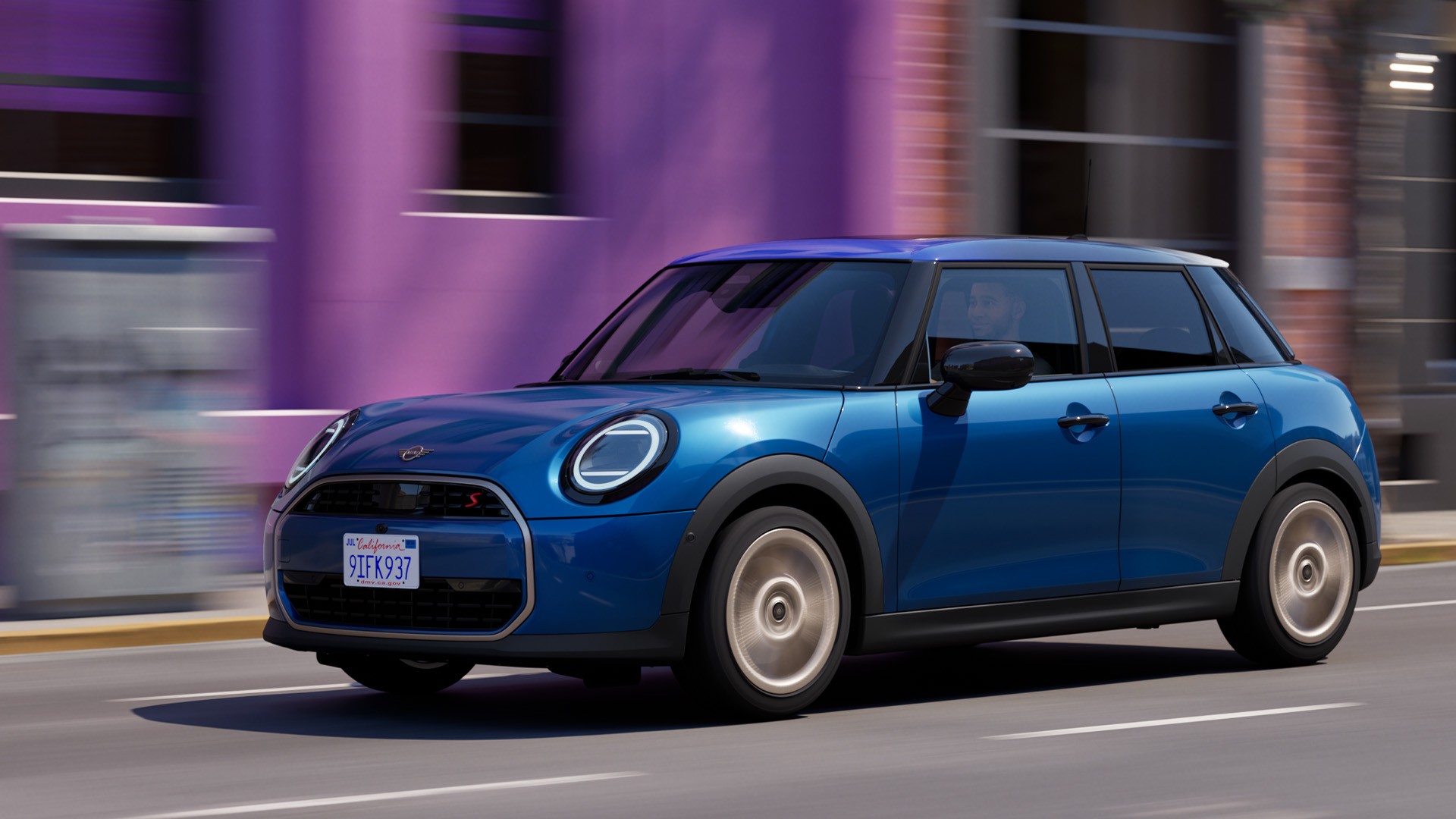 MINI Cooper, viieukseline – sõidukogemus – ümbruse jälgimine
